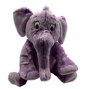 Kohls Cares Dr Seuss The Nose Book Purple Elephant Plush 12"